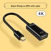 Кабель-адаптер MiniDP — HDMI 4K: Подключайте ноутбуки к мониторам/проекторам