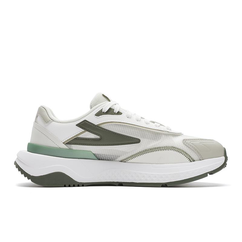 Fila PIONIERE Pioneer Износостойкие, Дышащие, Легкие Низкие Тренировочные Кроссовки Мужские Белый Зеленый F12M521108FBI