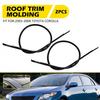 Для Toyota Corolla 2003-2008 Черная накладка крыши, уплотнительная лента 75555-12120