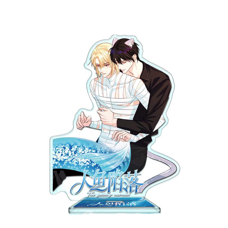 Серия Jinyu Luoluo, акриловый стоячий знак HD, двухсторонний сэндвич, ремесло, белый год Чу, Ланбо Рами, друзья вокруг