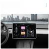 Silicone Frame Navigation Screen Protector for Tesla Model 3/Y Car Accessories