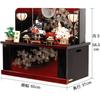 Hina Hina storage prince and princess storage prince and princess costumed prince and black painted red blur storage width 65 x depth 37 x height