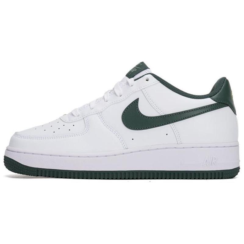 Nike Кроссовки Air Force 1 LV8 2 'Белый Темно-зеленый' GS FV5948-110