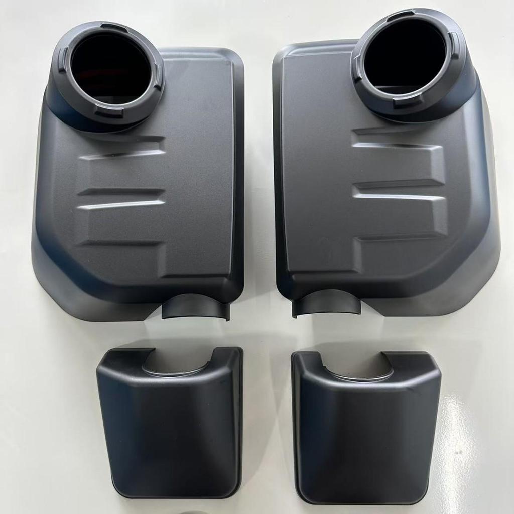Toyota FJ Cruiser Rearview Mirror Chrome Trim: Anti-Scratch Backup Camera Frame Modification