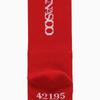 MENASOO RUNNING CREW FLOGGER FIT SOCKS_LONG_red