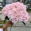 1PC 5-Head Artificial Flowers Silk Hydrangea Bridal Bouquet Real Touch Fake Flowers Home Party Wedding Decoration