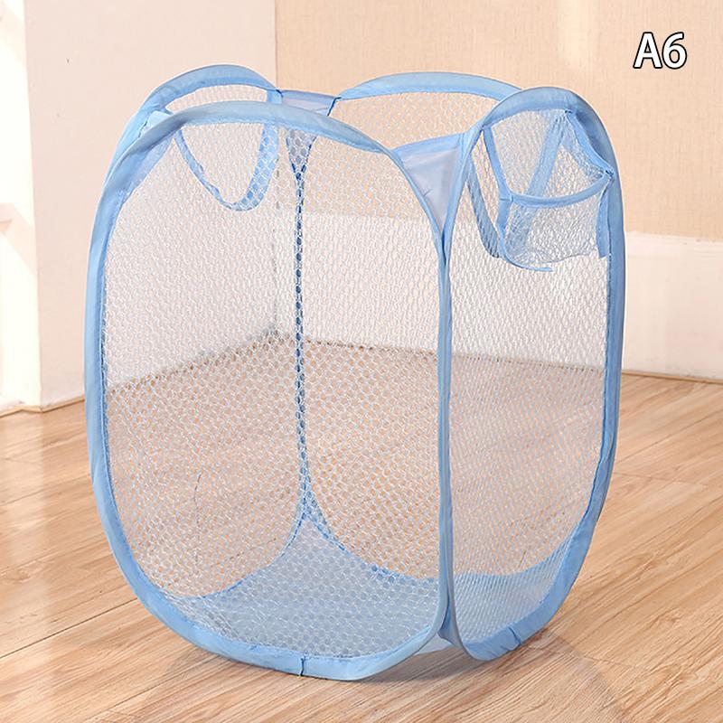 Складная грязная одежда сортировочная корзина для белья сетчатый мешок для ванной комнаты каркасное ведро органайзеры для белья сумка для хранения