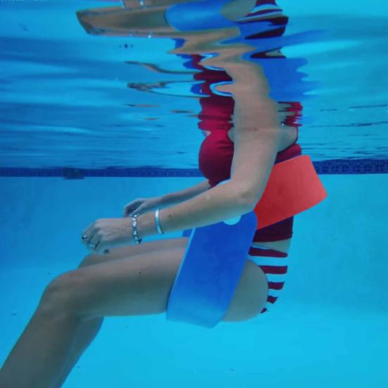 Float-N-Fold Water Recliner 3-in-1 Non-Inflatable Foam Pool Floating Lounger Chair Swimming Noodles Seat for Pool Beach Lake Summer Party