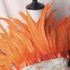 2m Rooster Tail Feather Trim: Costume & Accessory Decoration