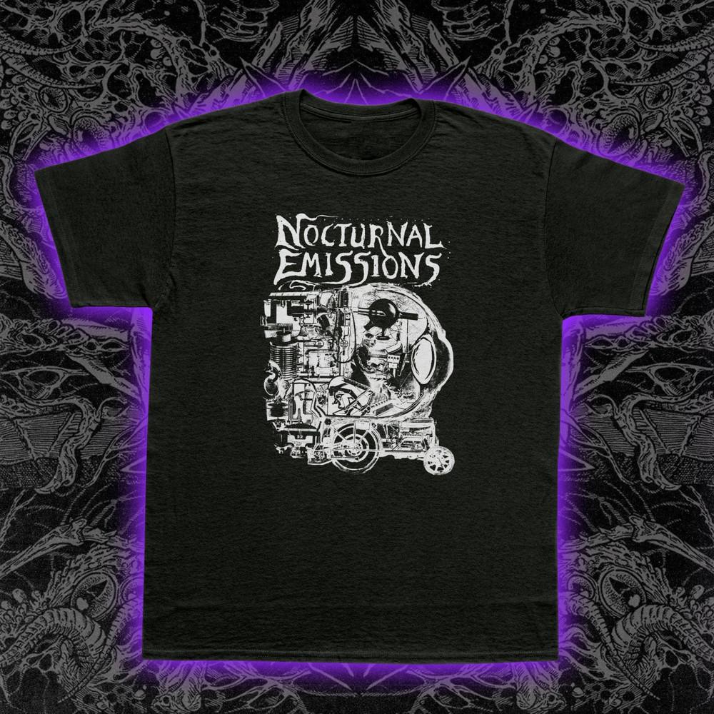 Футболка Nocturnal Emissions Индустриальная Экспериментальная Музыка Авангард Великобритания S-5XL