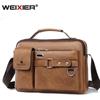 Brand Men's Shoulder Bag Portable PU Leather Handbag Men's Business Shoulder Messenger Bag Briefcase Crossbody Bags