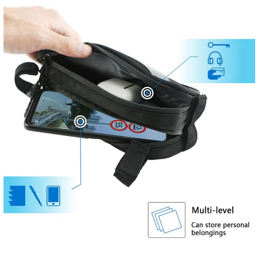 2x Мотоциклетная седельная сумка, сумка для инструментов для BMW Suzuki Kawasaki Yamaha Honda