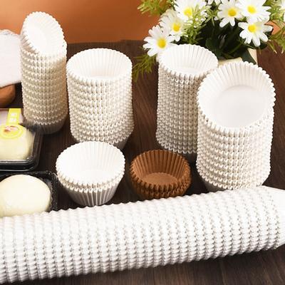 1000 шт., чашки для кексов, жиронепроницаемые вкладыши для кексов, антипригарные, термостойкие, чашки для выпечки десертов для кухни