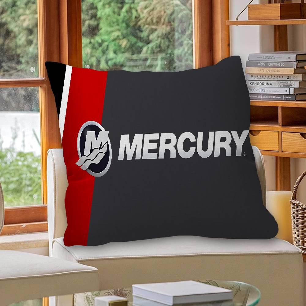M-Mercurys Racing Pillow Gift Home Office Decoration Pillow Bedroom Sofa Car Cushion Coverpillow Case