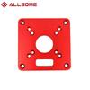 Aluminum Router Table Insert Plate Trimming Machine Flip Board for Woodworking Benches Router Table Plate for MAKITA RT0700C