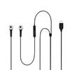 Samsung Earphones Type-C EO-IC050 Wired Black TYPE-C EARPHONES Akg EARPHONES