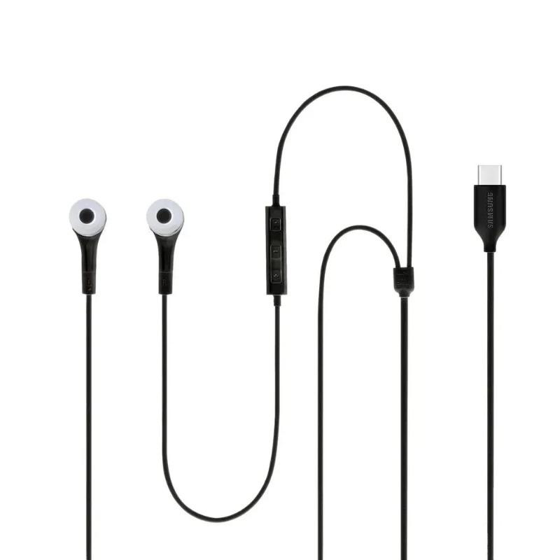Samsung Earphones Type-C EO-IC050 Wired Black TYPE-C EARPHONES Akg EARPHONES