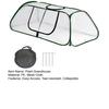 Collapsible Plant Greenhouse Plants Pop-Up Mesh Cover with Side Window Planter Box Protector Cage