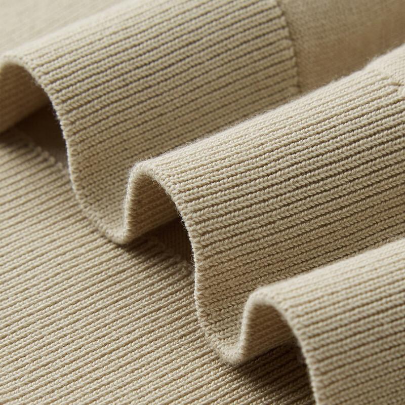 Zhuangji Men's Light Luxury Mulberry Silk Blend Round Neck T-Shirt