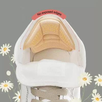 Yousheng 1 пара наклеек на каблук, самоклеящиеся, с возможностью обрезки, анти-падение каблука, без липких остатков, уменьшающиеся в размере, износостойкие подушечки на каблук для ежедневного ношения