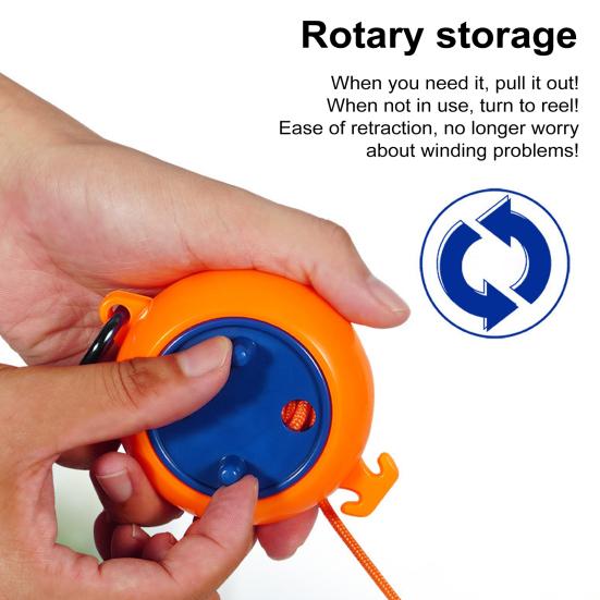 10 м портативная выдвижная бельевая веревка прочная втягивающаяся веревка для белья гостиничная ванная комната прачечная