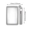 4X Magnification Magnifying Glass 10 LED Lights 3 Lighting Modes Rechargeable Magnifier Folding Design Large Lens