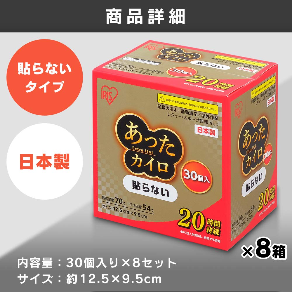 Iris Ohyama Warm Cairo EX Regular 30 шт. [Набор 8] Антипригарное покрытие