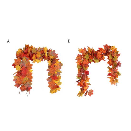 175 см искусственная гирлянда из кленовых листьев для дома, сада, помещения, улицы, подвесные искусственные листья растений, виноградная лоза
