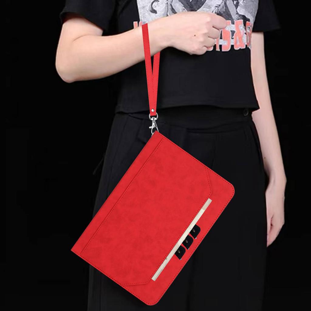 Чехол для Samsung Galaxy Tab S9 FE - Прочная обложка из искусственной кожи с регулируемой подставкой и противоскользящим захватом (5 цветов)