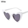Heart-Shaped Sunglasses Vintage Sunglasses UV400 Protection Clout Goggle Love Heart Sunglasses Retro Eyewear Women's Accessories