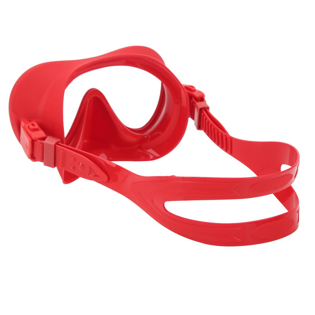 Swim Goggles Snorkel Diving Mask Tempered Glass Anti Fog for Freediving