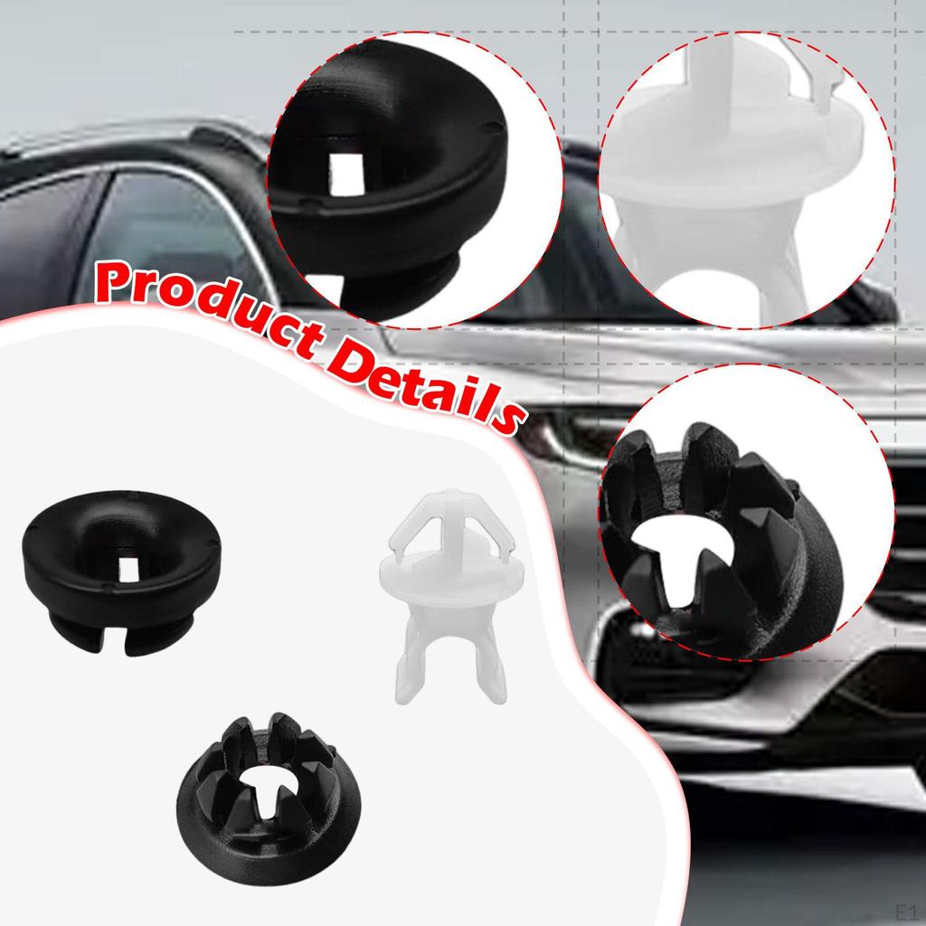 3 шт. Запасные клипсы-втулки для фиксатора капота 91503-ss0-003 Автомобильные аксессуары Легко установить Ремонт