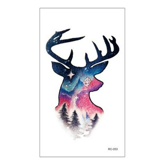 Водонепроницаемые цветные наклейки-татуировки для всех возрастов