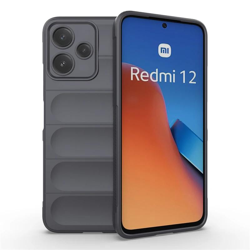 Для Xiaomi Redmi Note 12R 5G Note12r5g задняя крышка телефона чехол для мягкого жидкого силикона противоударный защитный чехол Funda Coque