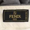 Fendi Сделано в Италии шерстяные брюки 50 Серые Мужские Б/У