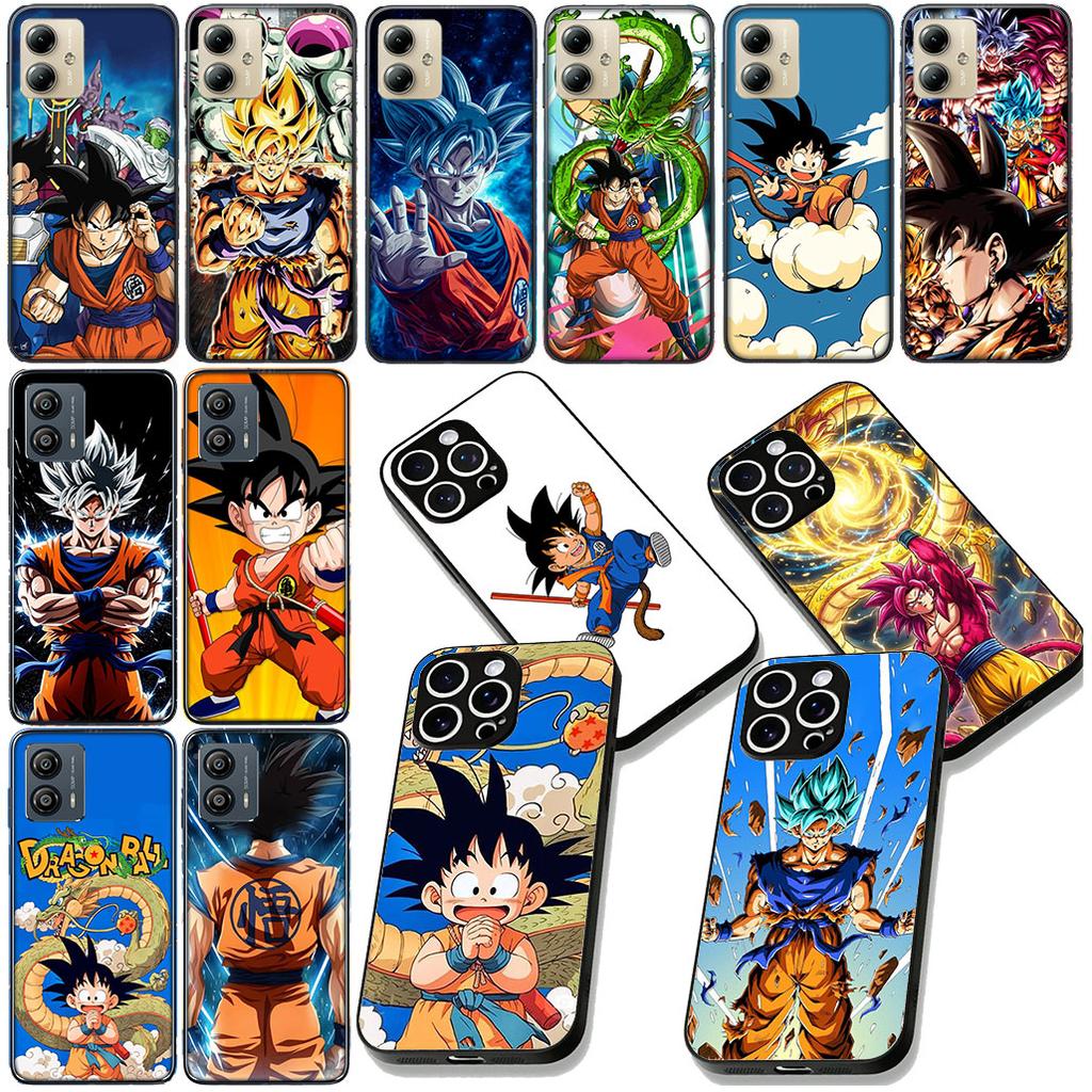 Anime Dragon Gokus Ball Poster Phone Cover for Motorola Moto E13 E20 E32 E22 E14 E15 G32 G60 G72 G7 G8 G82 G9 Plus Power Case