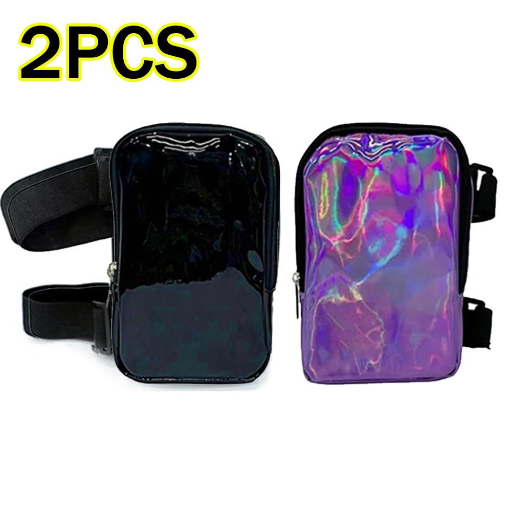 Черная набедренная сумка для женщин и мужчин, поясная сумка с регулируемыми ремнями и молнией, сумка для телефона, нагрудная спортивная поясная сумка