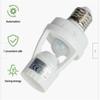 E27 Led Light Bulb Holder Infrared Pir Motion Sensor Socket Switch 110/220v For Families Offices
