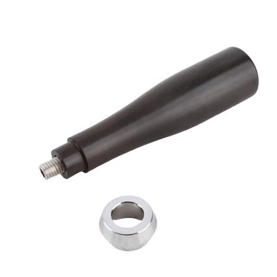 Ручка портафильтра для кофе Удобный захват Без заусенцев Черный палисандр Прочная Износостойкая Кофемашина