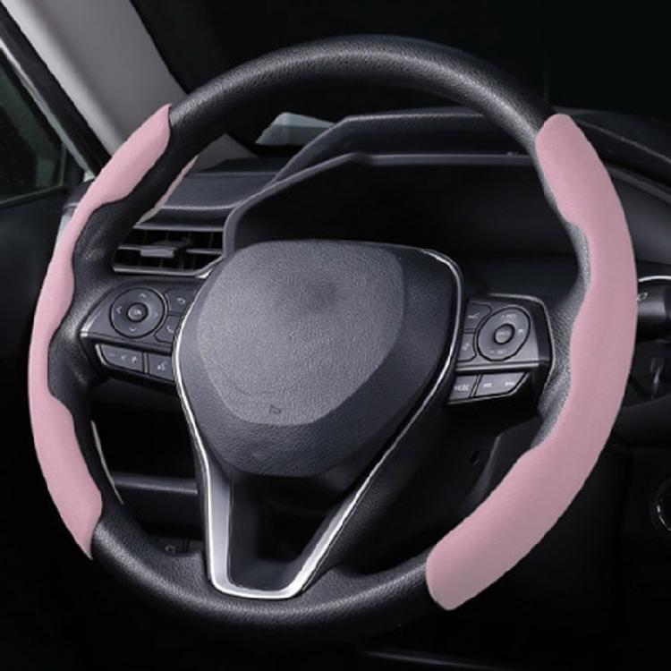 Замшевая кожа Чехол на руль автомобиля Износостойкий Зимний Теплый Противоскользящий