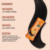 JOY Шампунь для кондиционирования волос Hair Fruits Long & Silky Абрикос и Персик 340 мл | Мягкие Блестящие Волосы, Увлажняющий и Питательный