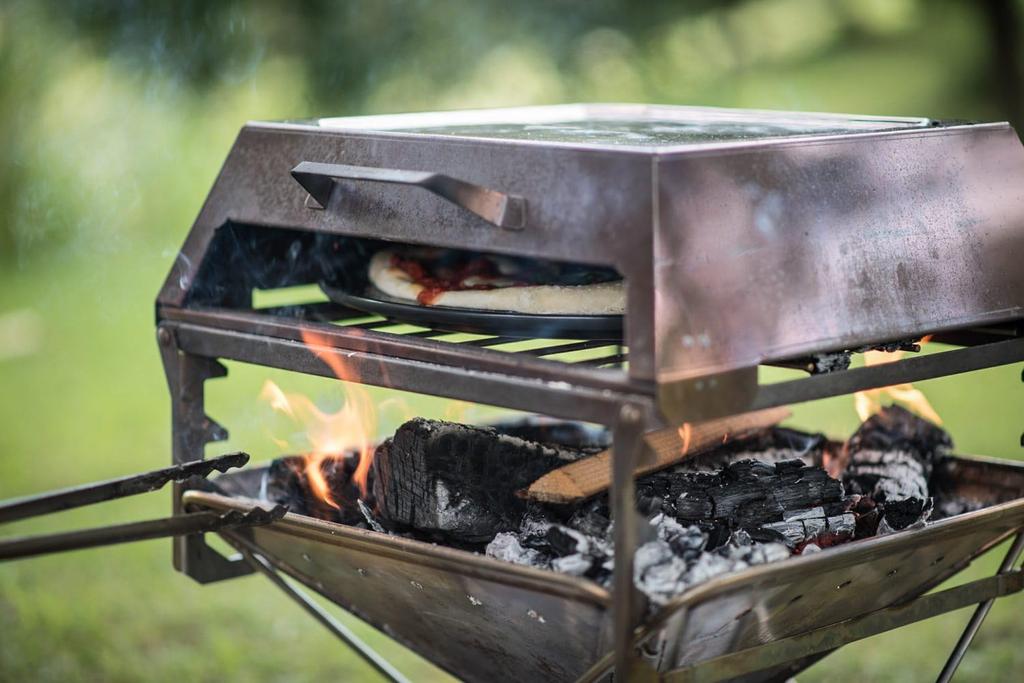 Snow Peak Fire Pit Grill Bridge M ST-033GBR