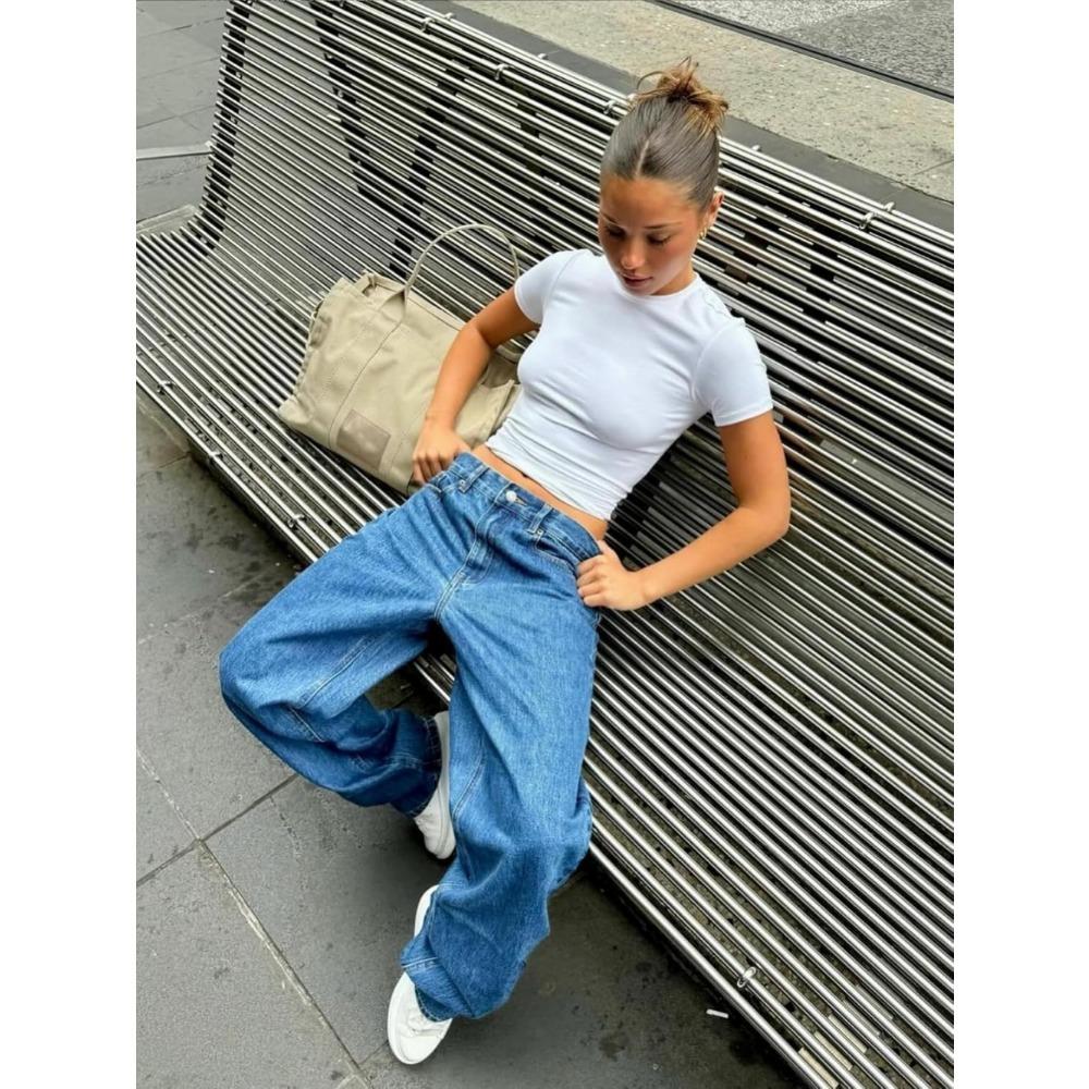 Женские топы, модные базовые футболки с круглым вырезом и коротким рукавом, облегающие милые укороченные топы, рубашки, повседневная женская летняя одежда