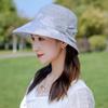Шляпа женская летняя панама женская дышащая шляпа от солнца шляпа для среднего возраста шляпа для улицы складная шляпа осенняя шляпа-ведро