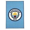 Manchester City FC Official Football Crest Rug