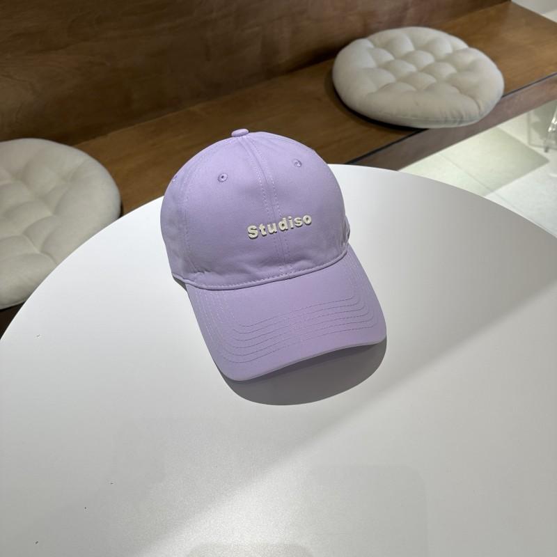 Trend Women's Spring and Autumn Letter Embroidery Cap Outdoor Men's Sunscreen Sun Hat Couple Baseball Hat