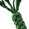 Плетеная морковка для собаки Безопасная хлопковая веревка Игрушка-грызунок для собаки Игрушка для чистки зубов для щенка в период прорезывания зубов Интерактивная игра Апорт