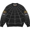 X Vanson Leathers Свитер Человек-Паук Черный