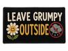 Custom Welcome Mat Personalized Doormat Manifest Good Vibes Retro Boho Floral Non Slip Entrance Rug Front Door Decor 50x70cm