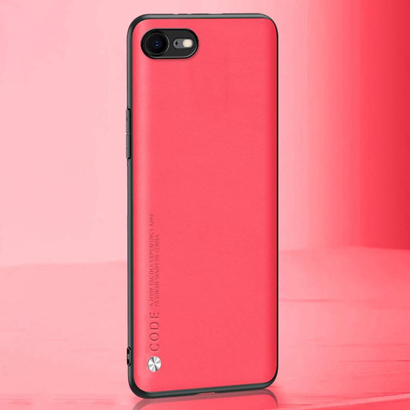 Роскошный чехол из искусственной кожи для iPhone SE 2020 2022 SE2 SE3 SE 2 3 Матовый чехол Силиконовый чехол для iPhone 6 6S 7 8 Plus Coque